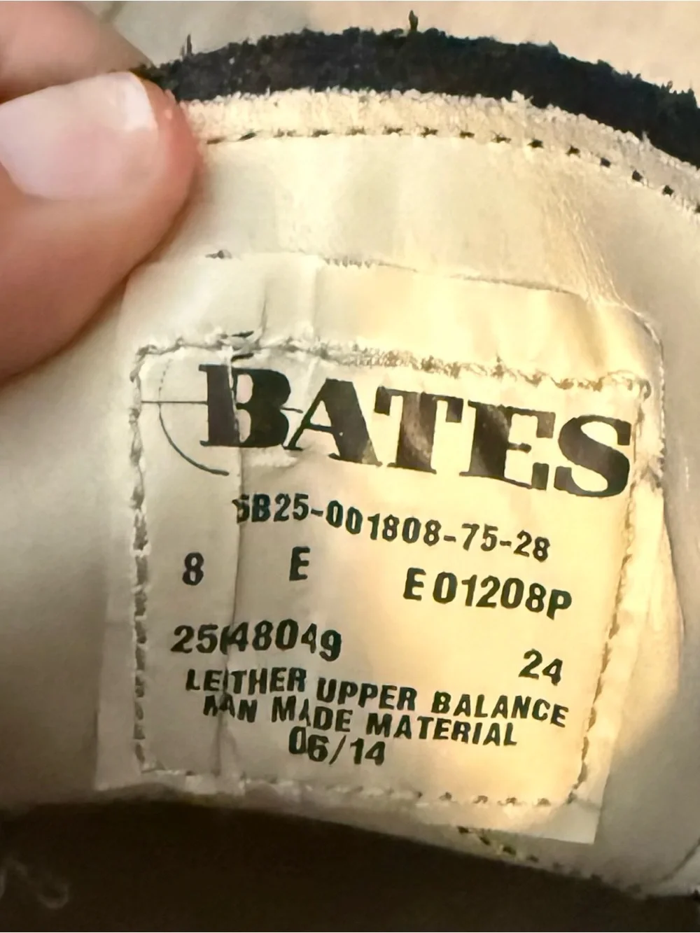 Bates Black U.S. Navy Premier Leather Lace-Up Oxfords
